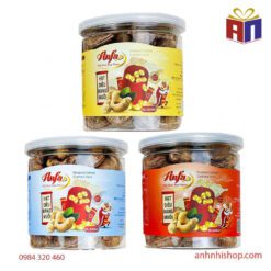 Alternative view of Hạt điều vỏ lụa ANFA 235g - Hũ nhựa nắp nhôm