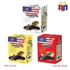 Nho khô PH Raisins 200g hình cờ Mỹ