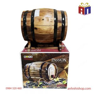 Rượu vang Passion trống gỗ 3 lít-1