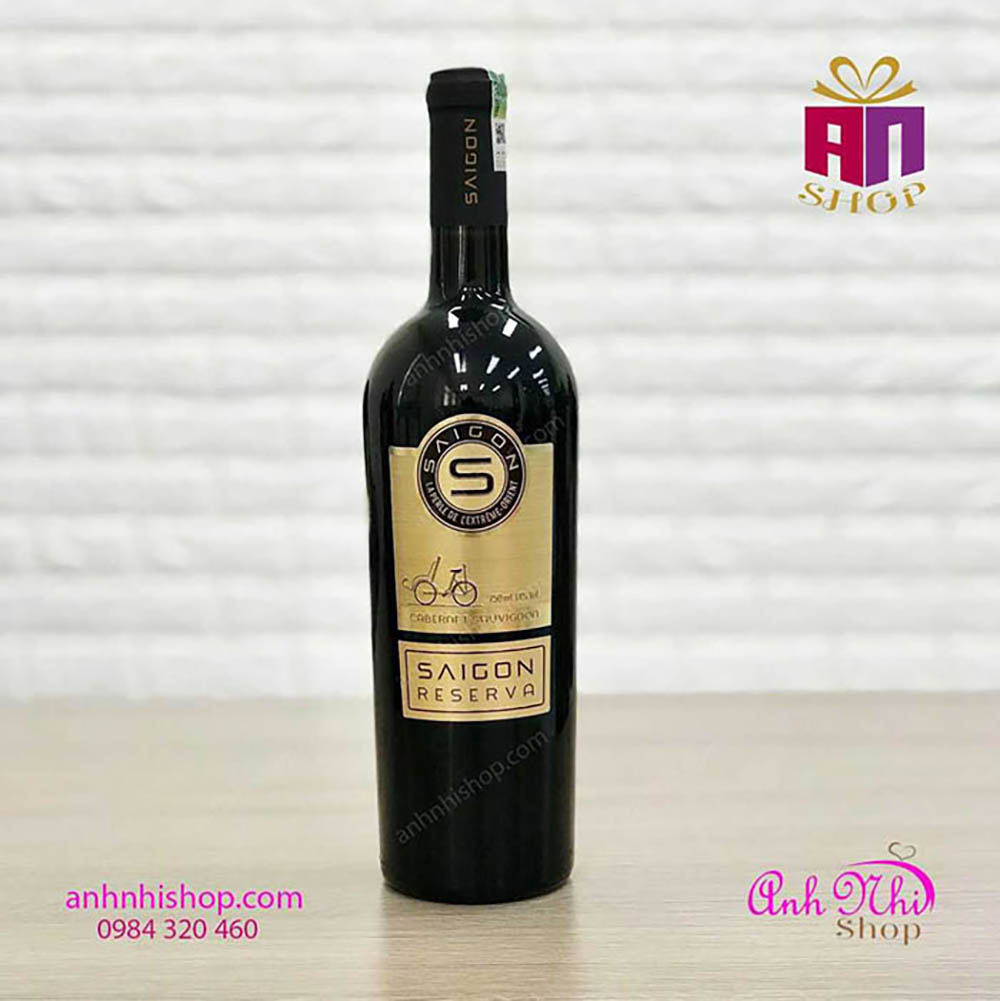 Rượu vang đỏ Sài gòn Reserva 750ml 14%