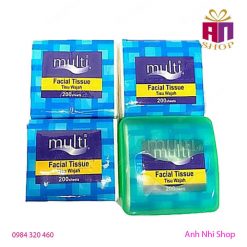 Khăn giấy Multi lốc 4 bịch x 200 tờ