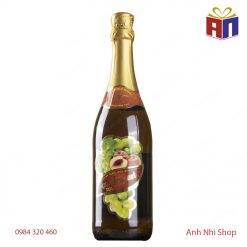 Rượu vang nổ THE GRAPEST 0% -Italia