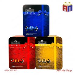 Socola Mira Lale 180g - hộp thiếc 3 màu