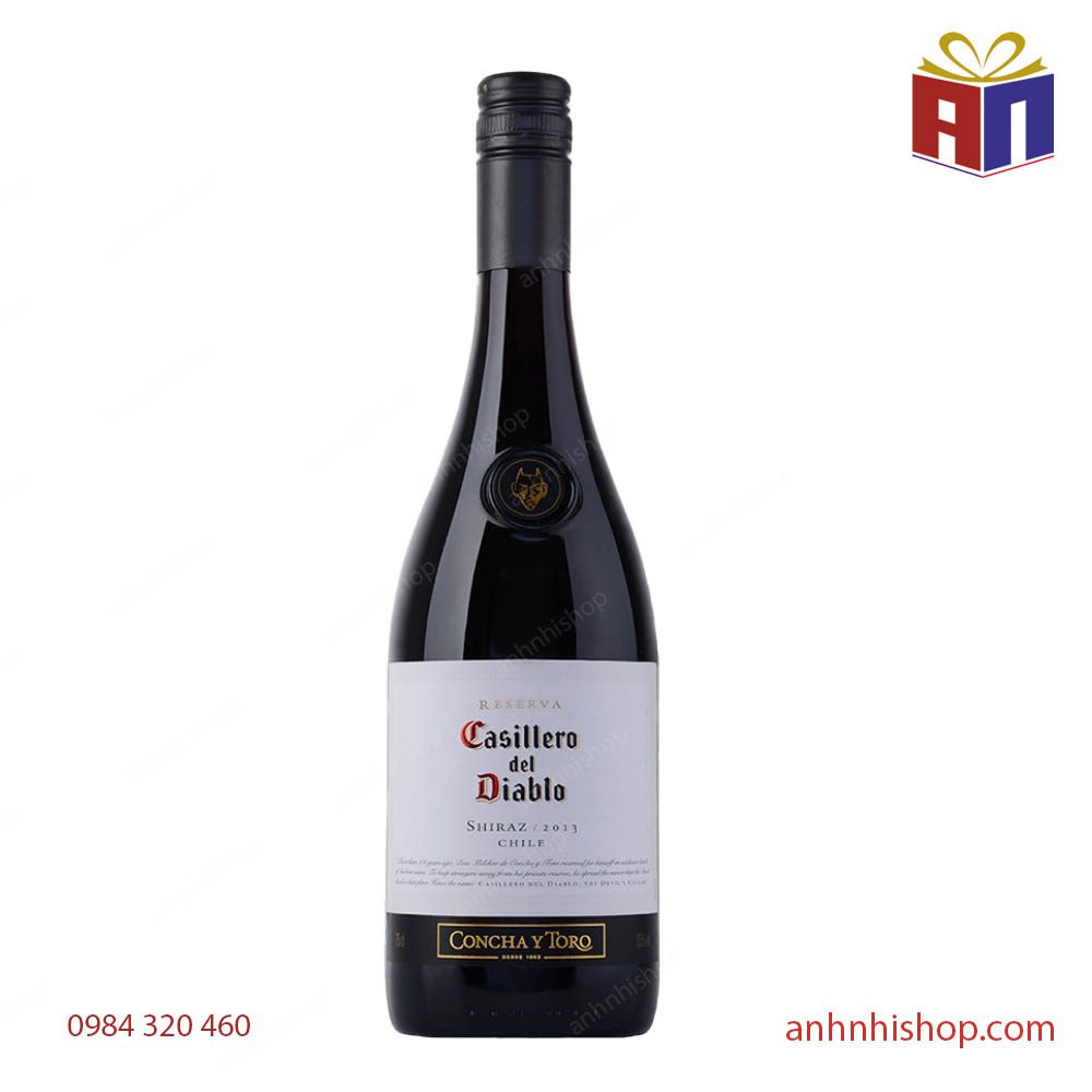 Rượu vang CASILLERO del DIABLO Reserva Shiraz