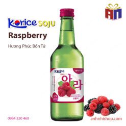 Soju Korice Hương Phúc Bồn Tử-RASPBERRY