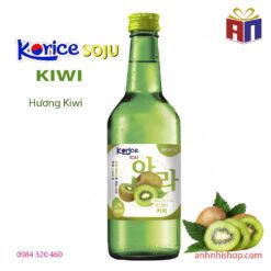Rượu Soju Korice Hương Kiwi 12% - Hàn Quốc
