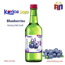 SojuKorice Hương Việt Quất- BLUEBERRIES