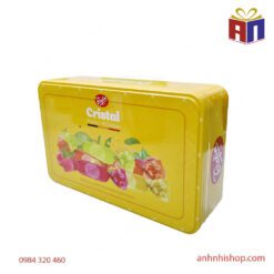 Anh Nhi Shop 638 Alternative view of Kẹo Trefin CRISTAL 200g Hộp thiếc chữ nhật – Bỉ