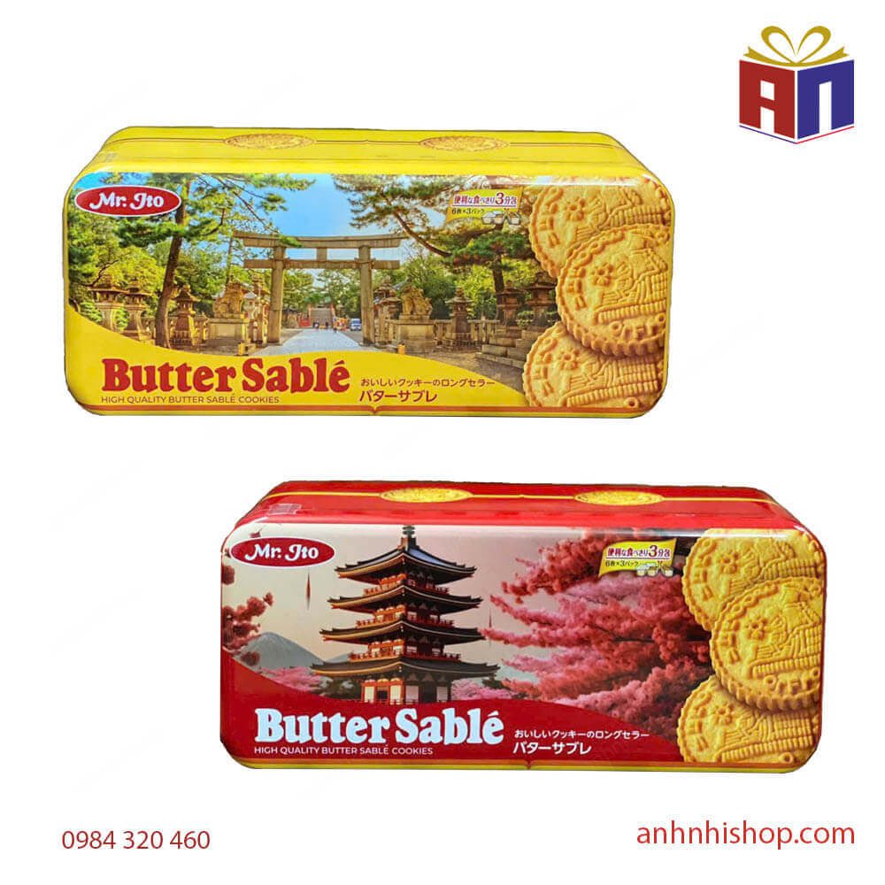 Bánh quy bơ Mr.ITO Butter Sablé 150g