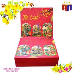 Hộp đựng quà Tết Việt 1 2026