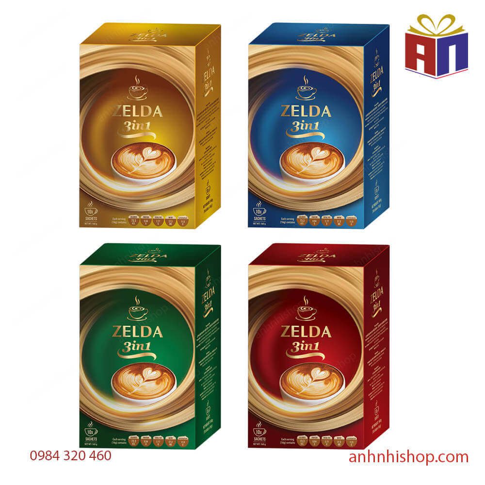 Cà phê ZELDA 160g 2 Cà phê ZELDA 160g new