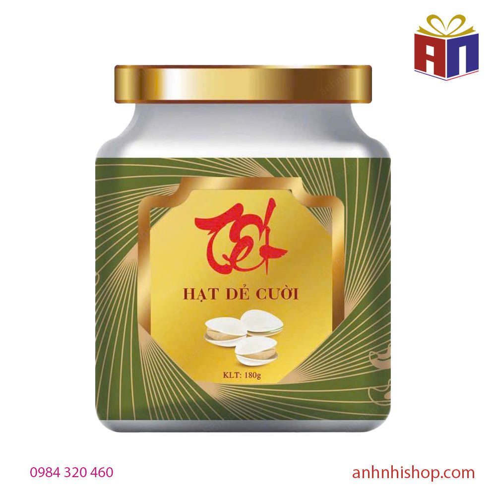 Hạt Dẻ cười ANFA 180g USA - Hũ thủy tinh 4 Hạt Dẻ cười ANFA 180g-Tết